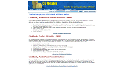 Desktop Screenshot of cbdealer.com